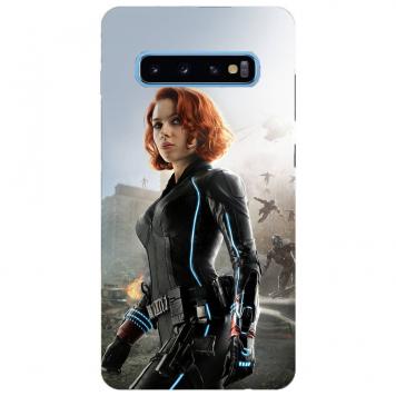 NDCOM Avengers End Game Black Widow Printed Hard Mobile...