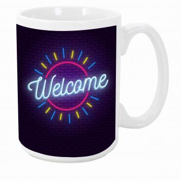 Mekanshi Premium Welcome  Printed Gift Mug for Your Lov...