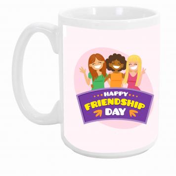 Mekanshi Premium happy friendship day Printed Gift Mug ...