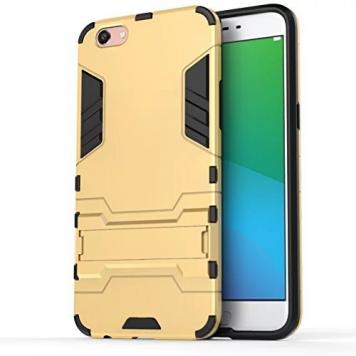 Vivo Y66 Robot Kickstand Cover Shockproof Military Grad...