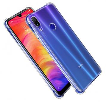 Mi Redmi NOTE 7 Anti Shock Proof Soft Transparent Silic...