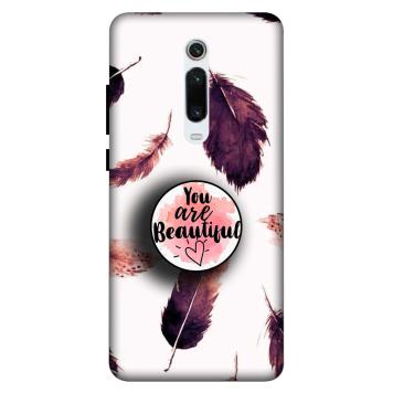 NDCOM Beautiful Feathers You Are Beautiful Printed Hard...