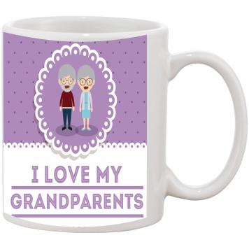 Mekanshi Premium Grand Parents Printed Gift Mug for You...