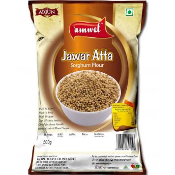 Amwel Jawar Atta (Sorghum Flour) - Pack of Four [500g x...