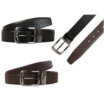 Nifty Double Combination Style Genuine Leather Belt by ...