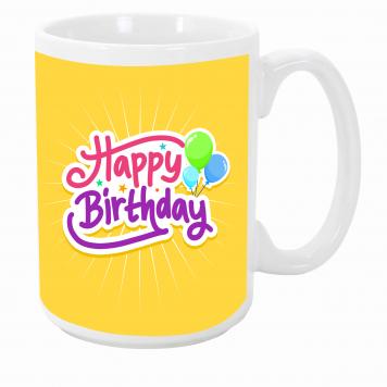 Mekanshi Premium Happy Birthday Printed Gift Mug for Yo...