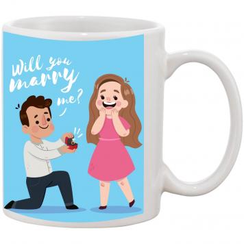 Mekanshi Premium Valentines Day Printed Gift Mug for Yo...