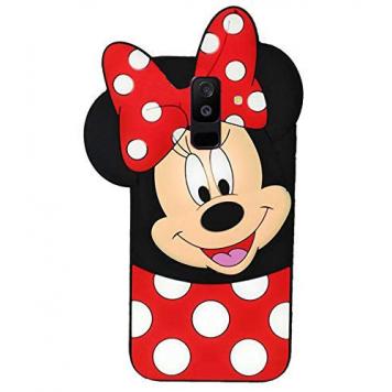 Samsung Galaxy J8 Minnie Mouse Soft Silicone Rubberized...