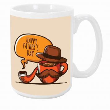 Mekanshi Premium happy fathers day Printed Gift Mug for...