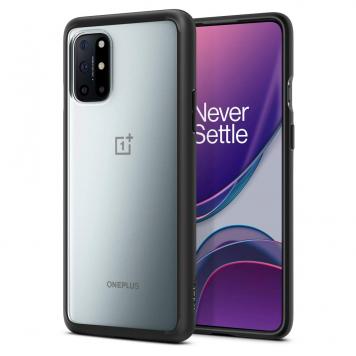 Oneplus 8T Best Quality Ipaky Transparent with Black Bo...