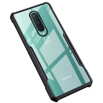 Oneplus 8 Best Quality Ipaky Transparent with Black Bor...