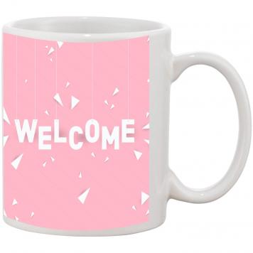 Mekanshi Premium Saying Welcome Printed Gift Mug for Yo...