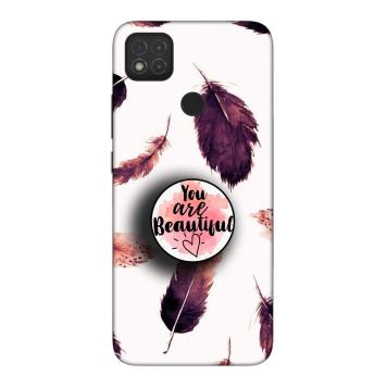 NDCOM Beautiful Feathers You Are Beautiful Printed Hard...