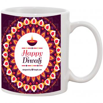 Mekanshi Premium Diwali Celebrations Printed Gift Mug f...