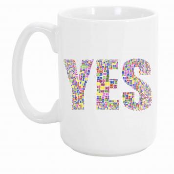 Mekanshi Premium Yes Printed Gift Mug for Your Loved On...