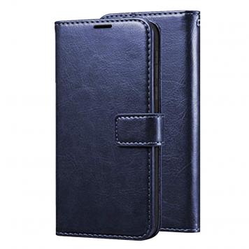 Stylish PU Leather Wallet Flip Cover with Magnetic Clos...