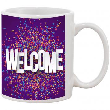 Mekanshi Premium Saying Welcome Printed Gift Mug for Yo...