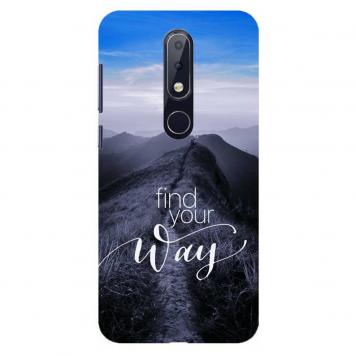 NDCOM Find Your Way Printed Hard Mobile Back Cover Case...