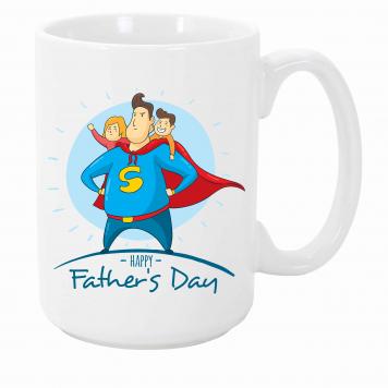 Mekanshi Premium Happy Father's Day  Printed Gift Mug f...