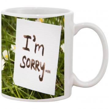 Mekanshi Premium Saying Sorry, Apologies Printed Gift M...