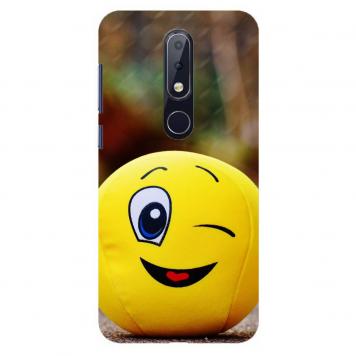 NDCOM Funny Smiley Face Printed Hard Mobile Back Cover ...