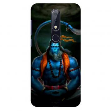 NDCOM Hanuman Printed Hard Mobile Back Cover Case For N...