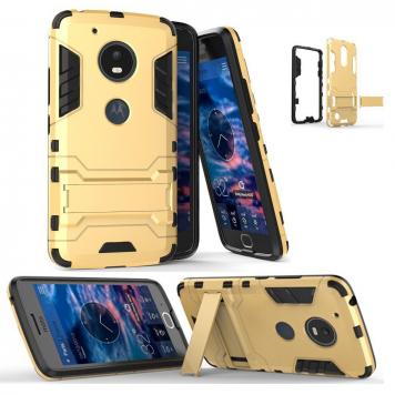 Moto E4 Robot Kickstand Cover Shockproof Military Grade...