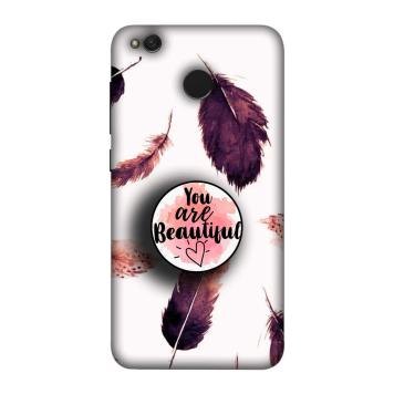 NDCOM Beautiful Feathers You Are Beautiful Printed Hard...