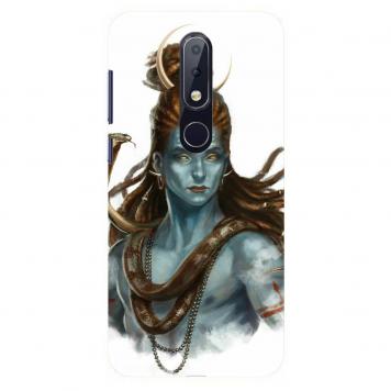 NDCOM Lord Shiva Shankarji Printed Hard Mobile Back Cov...