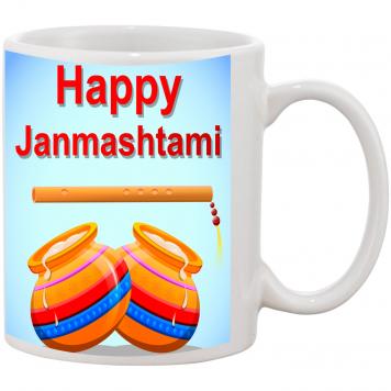 Mekanshi Premium Krishna Janmashtimi Printed Gift Mug f...