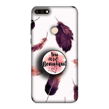 NDCOM Beautiful Feathers You Are Beautiful Printed Hard...