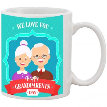 Mekanshi Premium Grand Parents Printed Gift Mug for You...