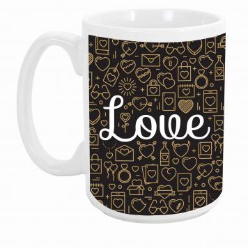 Mekanshi Premium Love Printed Gift Mug for Your Loved O...