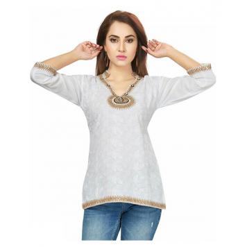 Ovela Casual & Stylish Top (White) by Asli Fashion