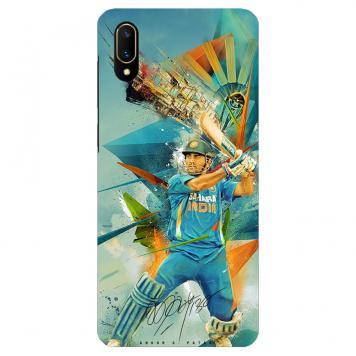 NDCOM Captain Cool MS Dhoni Maahi Printed Hard Mobile B...