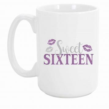 Mekanshi Premium Sweet Sixteen Printed Gift Mug for You...