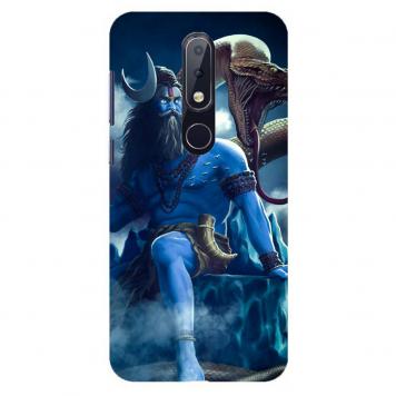 NDCOM Lord Shiva Shankarji Printed Hard Mobile Back Cov...