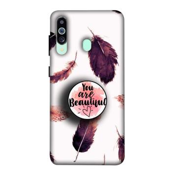 NDCOM Beautiful Feathers You Are Beautiful Printed Hard...