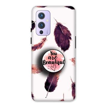 NDCOM Beautiful Feathers You Are Beautiful Printed Hard...