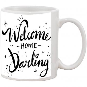 Mekanshi Premium Saying Welcome Printed Gift Mug for Yo...