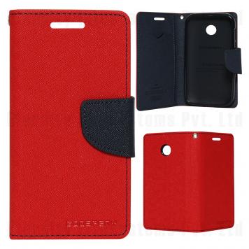 Oppo Realme 1 Mercury Luxury Wallet Diary Flip Cover Ca...