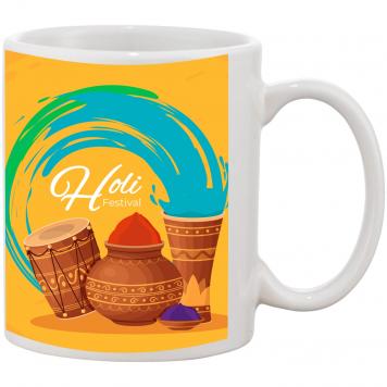 Mekanshi Premium Holi Celebrations Printed Gift Mug for...