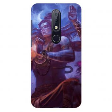 NDCOM Lord Shiva Shankarji Printed Hard Mobile Back Cov...