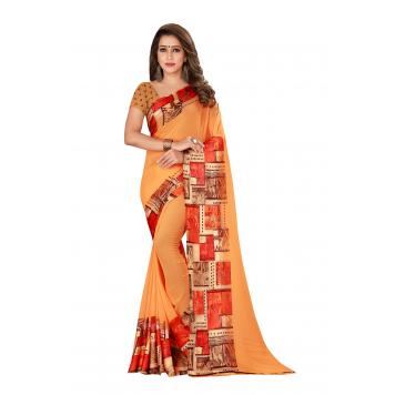 SVB Saree MultiColour Satin Saree