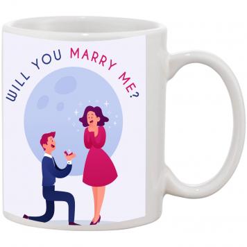 Mekanshi Premium Valentines Day Printed Gift Mug for Yo...