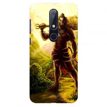 NDCOM Hanuman Printed Hard Mobile Back Cover Case For N...