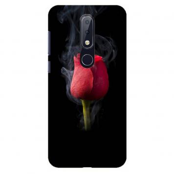 NDCOM Red Rose Printed Hard Mobile Back Cover Case For ...