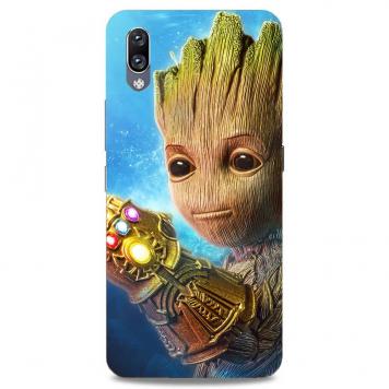 NDCOM Avengers End Game Groot With Gauntlet Printed Har...