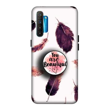 NDCOM Beautiful Feathers You Are Beautiful Printed Hard...