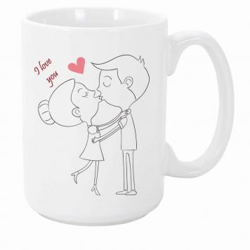 Mekanshi Premium I Love You  Printed Gift Mug for Your ...